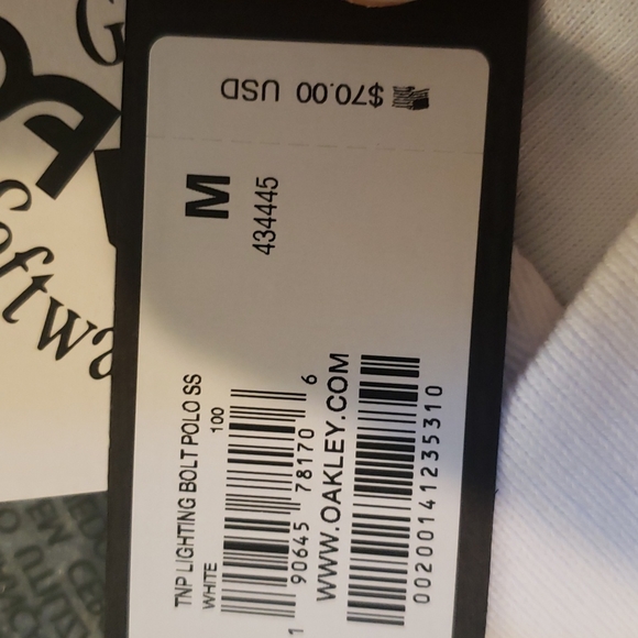 Oakley Flame Terry Short Sleeve Polo Men's size Medium - Picture 12 of 13